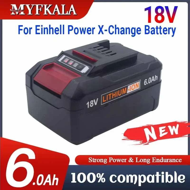 Power Xchange Tools - بطارية بديلة 6000 مللي أمبير في