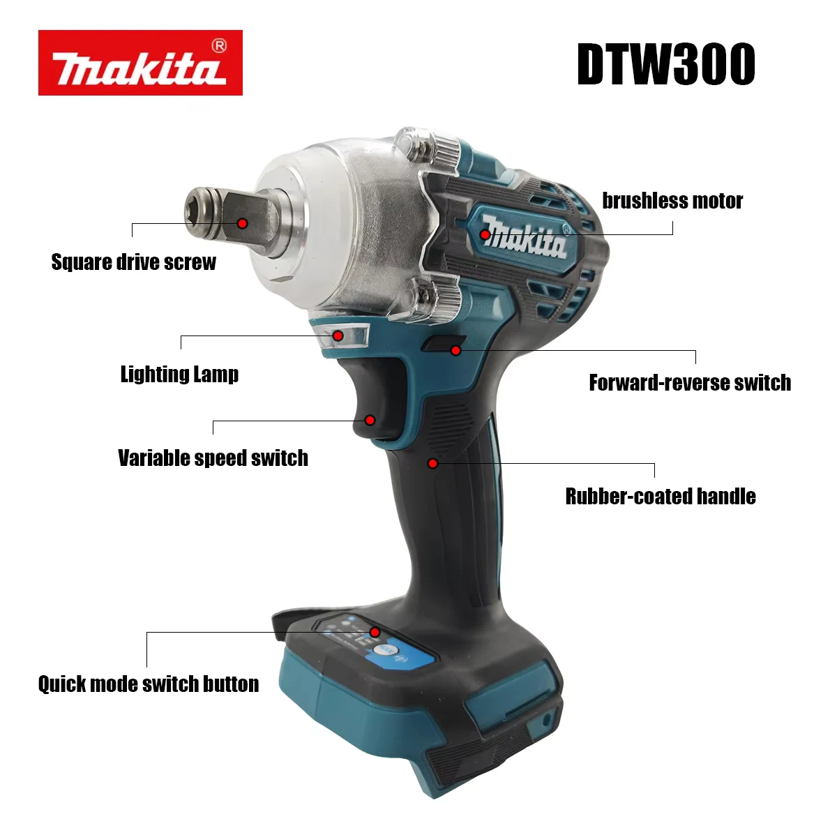 مفتاح ربط كهربائي DTW300 بقوة  - مراجعة Makita Drill Dtw300 وسعره