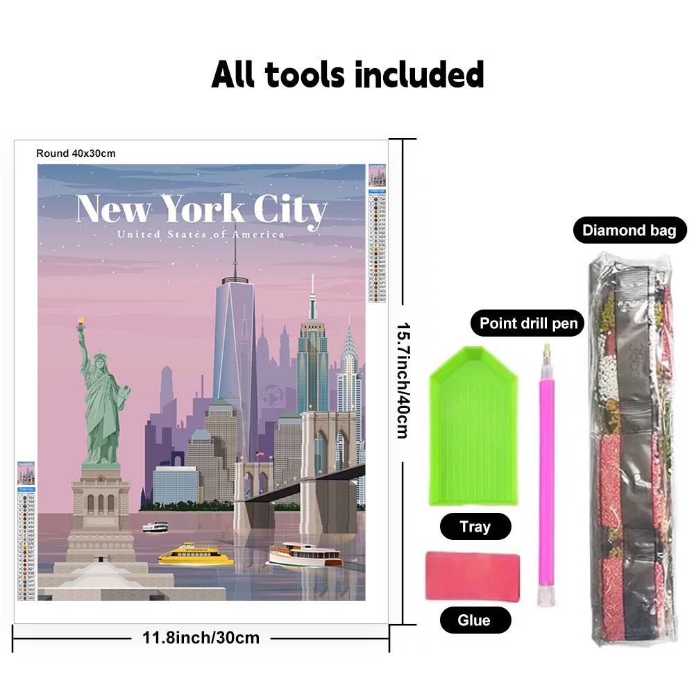المناظر الطبيعية الماس اللوحة  - مراجعة Power Tools World وسعره