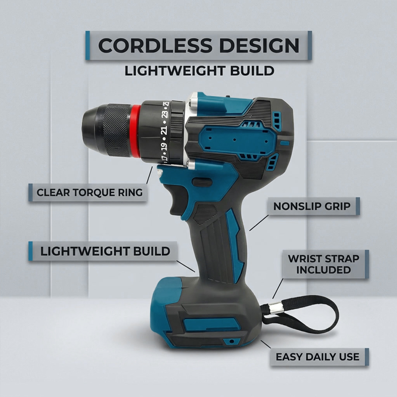 مثقاب كهربائي بدون فرشاة 10 مم - مراجعة Power Tools In Electrical وسعره